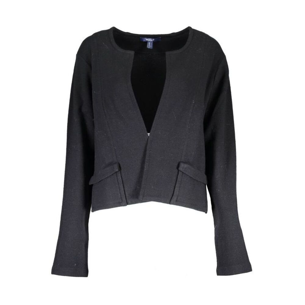 Gant Black Wool Women Women's Cardigan